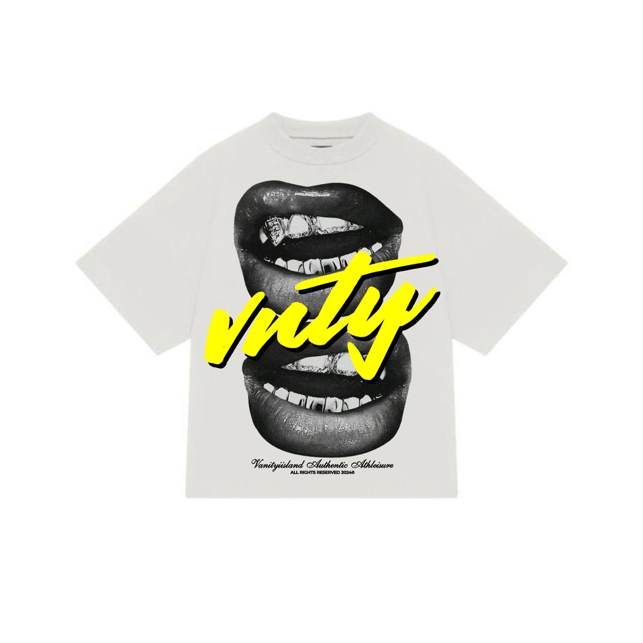 Vanity Island™ Double Kiss Tee – Limited Statement Drop