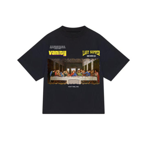 Last Supper – God With Us" Graphic Tee by Vanity Island