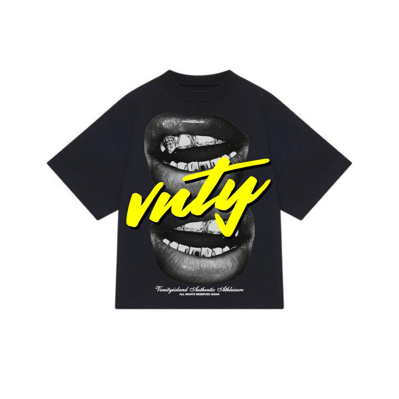 Vanity Island™ Double Kiss Tee – Limited Statement Drop