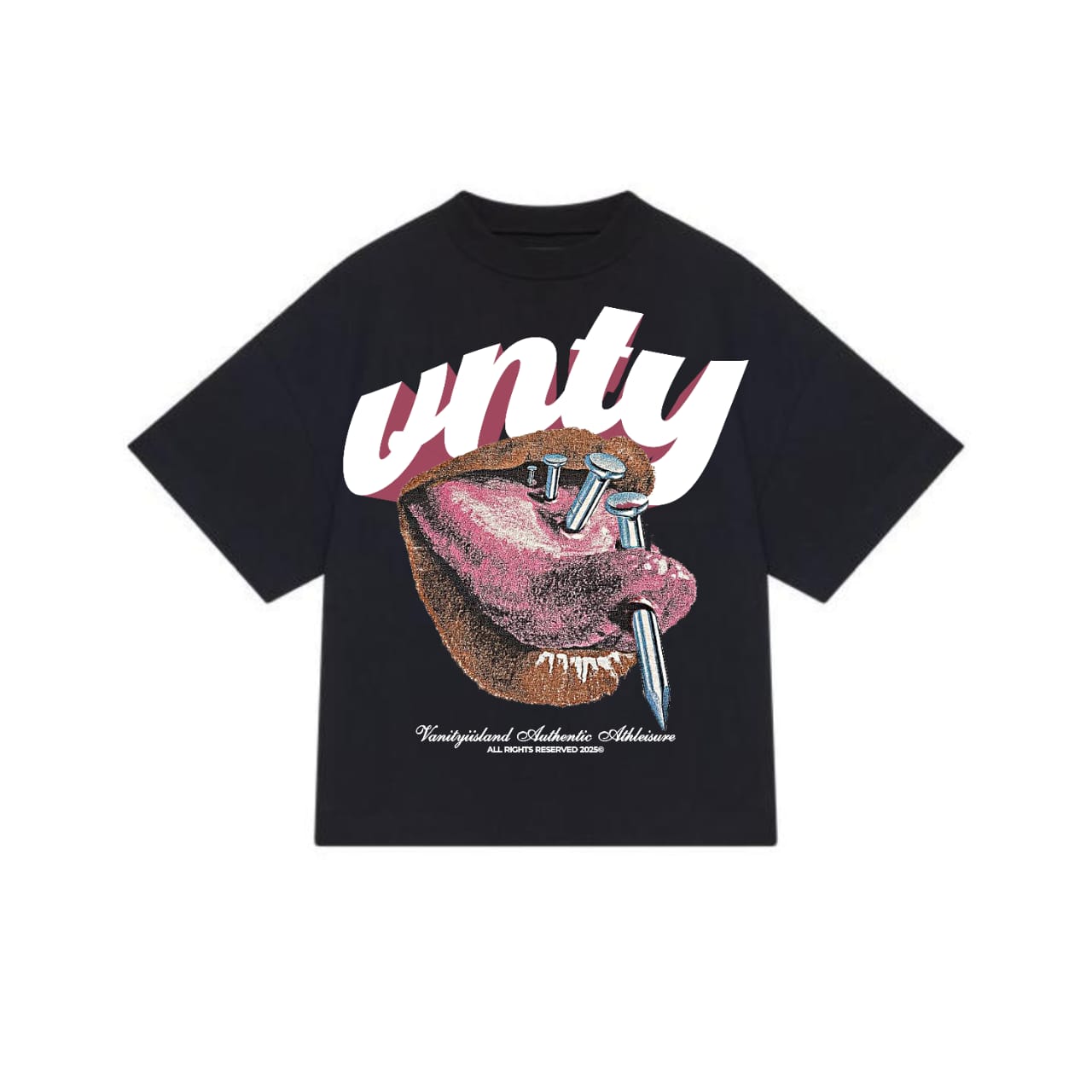 VNTY Tongue & Nails Tee – Shockwave Edition
